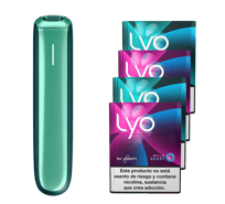 Pack Ploom AURA Verde con LYO IC