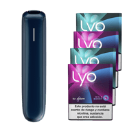 Pack Ploom AURA Azul con LYO IC