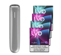 Pack Ploom AURA Plata con LYO IC