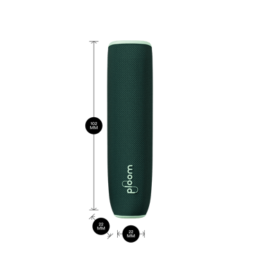 Cubierta trasera Ploom AURA Verde