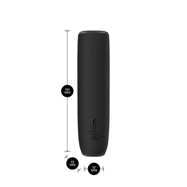 Cubierta trasera Ploom AURA Negro