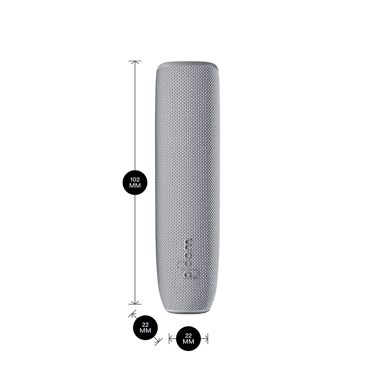 Cubierta trasera Ploom AURA Plata