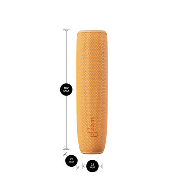 Cubierta trasera Ploom AURA Naranja