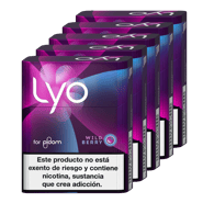 Pack 5 LYO Frutos Rojos