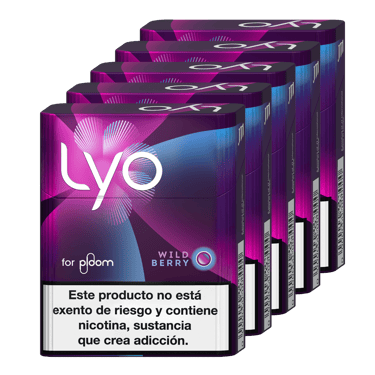 Pack 5 LYO Frutos Rojos