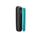 Vista lateral del panel frontal para Ploom Aura en color Ocean Blue, separado del dispositivo.