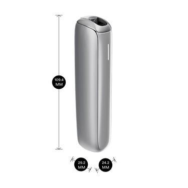 Ver una animación 360° del dispositivo Ploom AURA Lunar Silver.