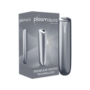 Pack Ploom AURA Lunar Silver y dispositivo