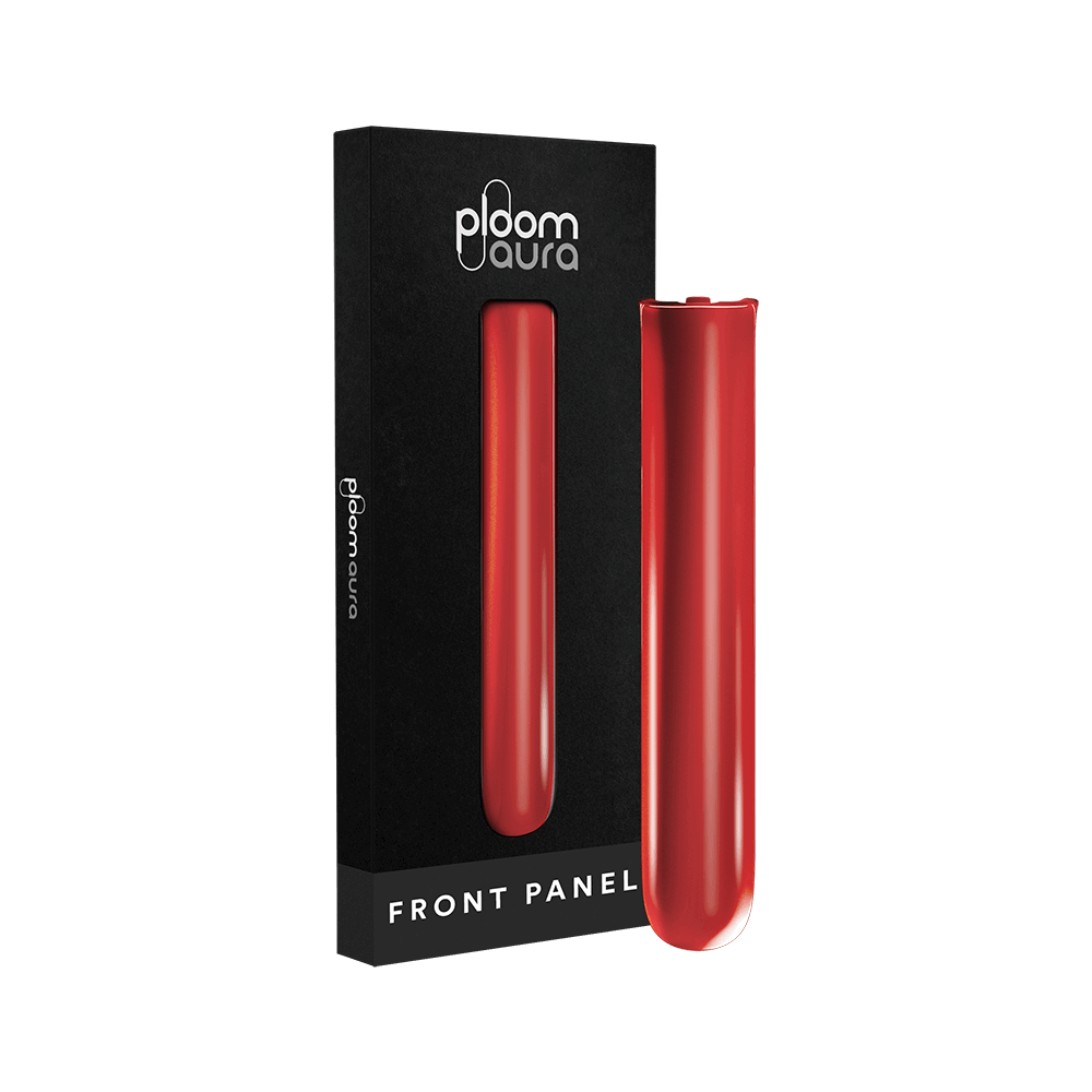 Pack de Ploom AURA con panel frontal Lava Red