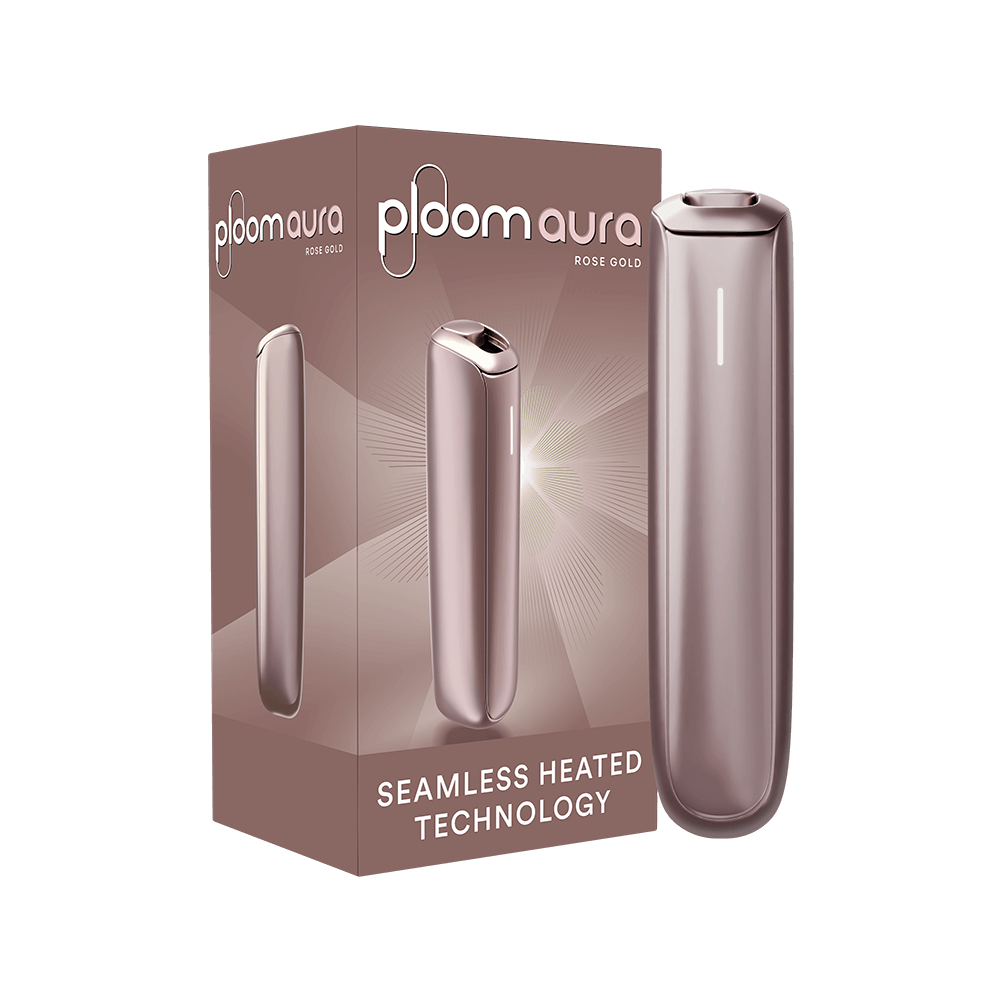 Pack Ploom AURA Rose Gold y dispositivo