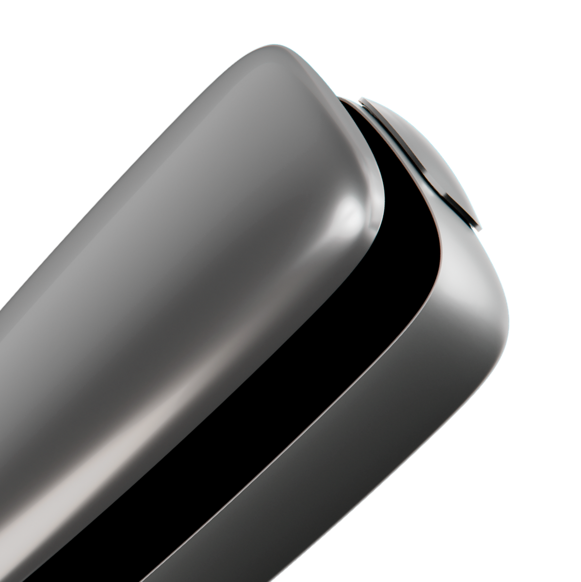 Primer plano panel frontal Ploom X Advanced Silver
