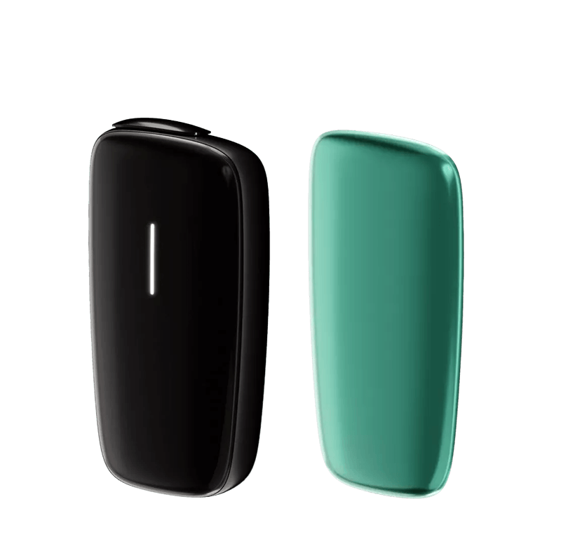 Kit Ploom X Advanced Black y panel frontal Amazon Green