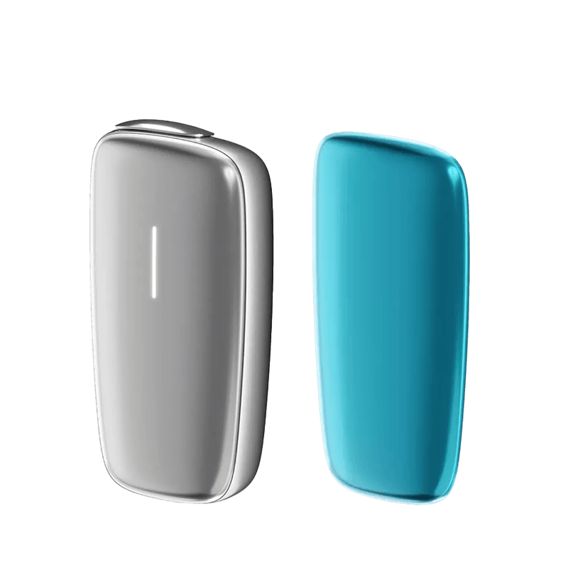 Kit Ploom X Advanced Silver y panel frontal Ocean Blue