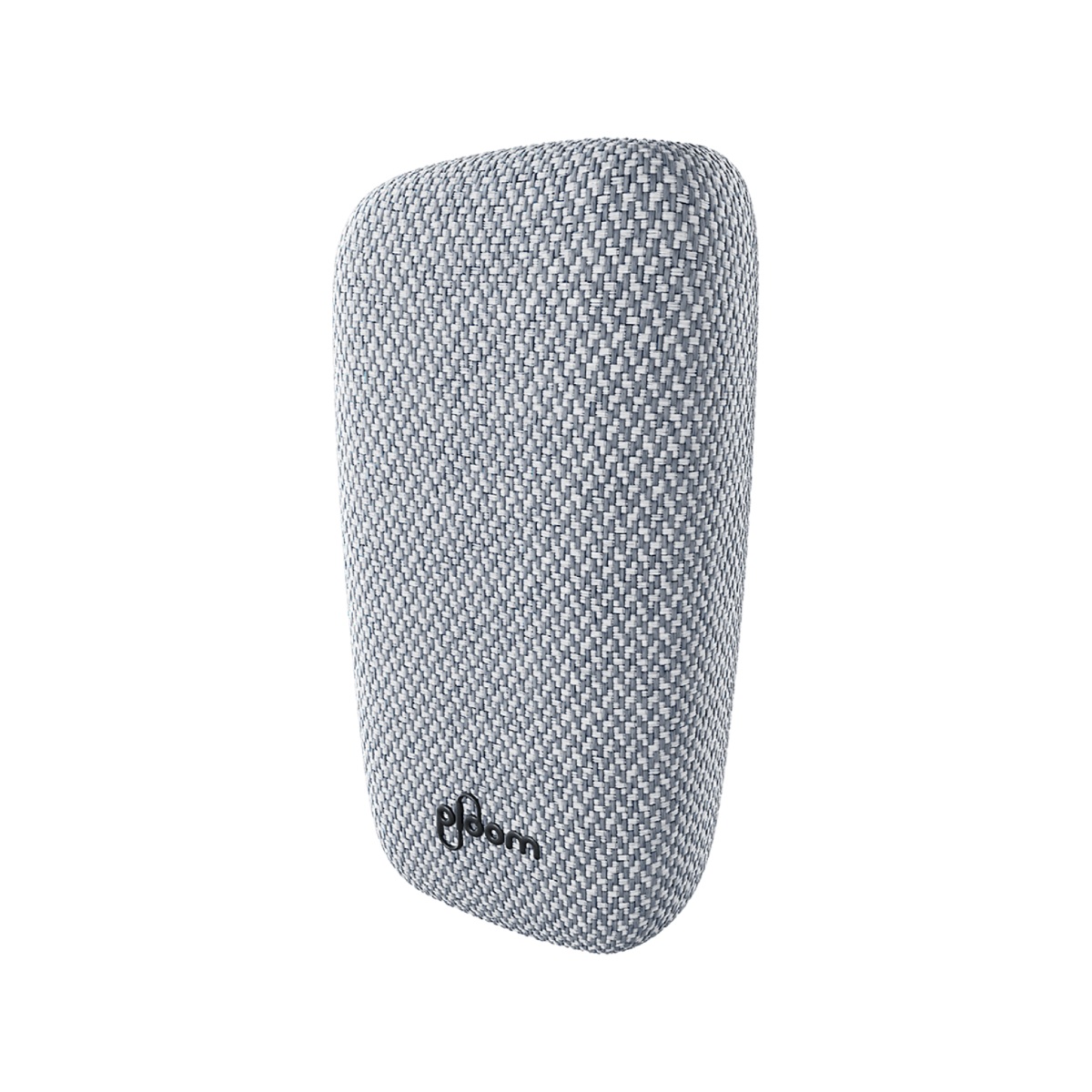 Vista frontal Ploom X Advanced con panel trasero de tela Grey
