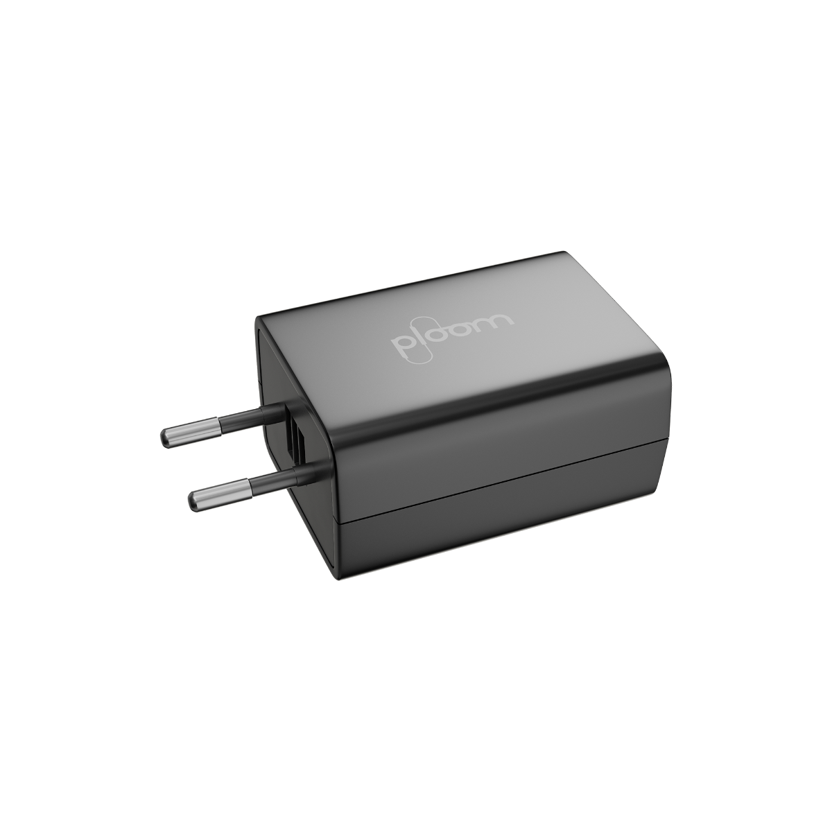 Vista derecha adaptador de corriente Ploom X Advanced
